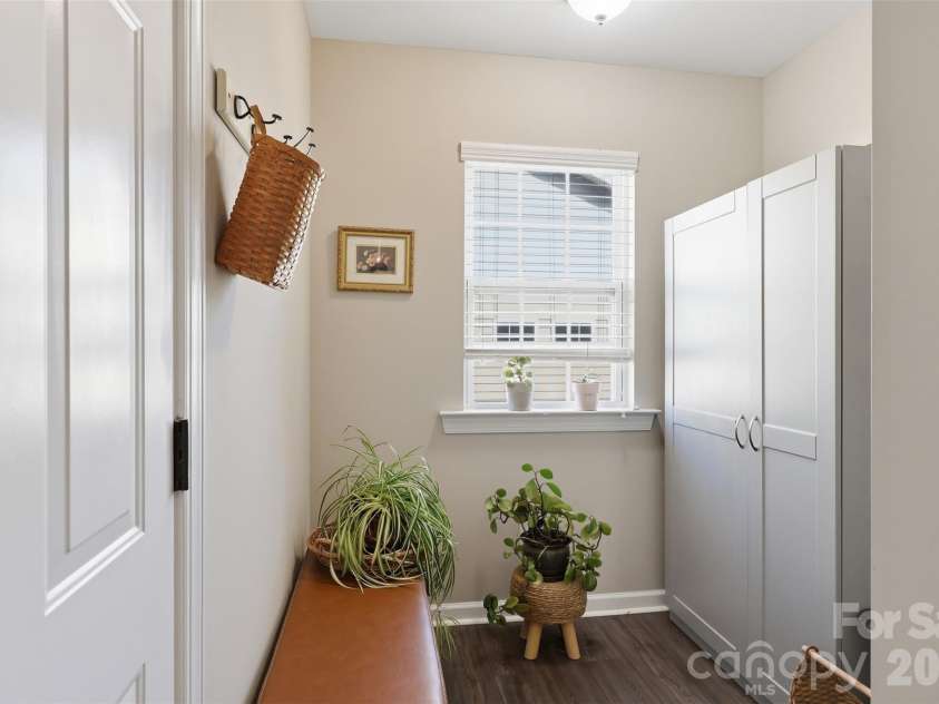 1210 Gold Rush Court, Fort Mill, SC 29708.  MLS# CAR4355600, YatesRealty ID 16947. Drop zone just inside garage door