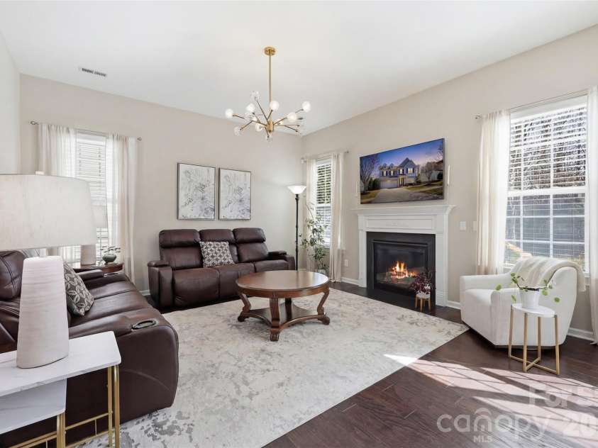 1210 Gold Rush Court, Fort Mill, SC 29708.  MLS# CAR4355600, YatesRealty ID 16947. Living room