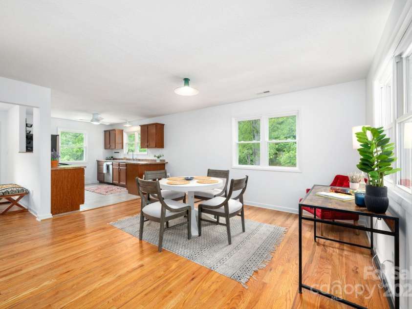 205 Cowan Cove Road, Asheville, NC 28806.  MLS# CAR4265297, YatesRealty ID 16948. Beautiful original hardwoods throughout