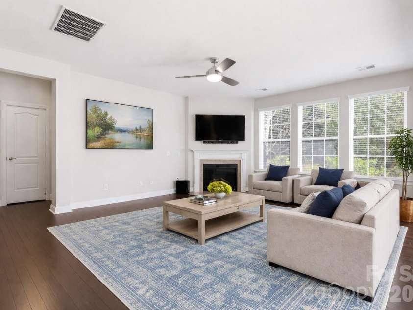 962 Treasure Court, Fort Mill, SC 29708.  MLS# CAR4358707, YatesRealty ID 16948. Living room virtually staged
