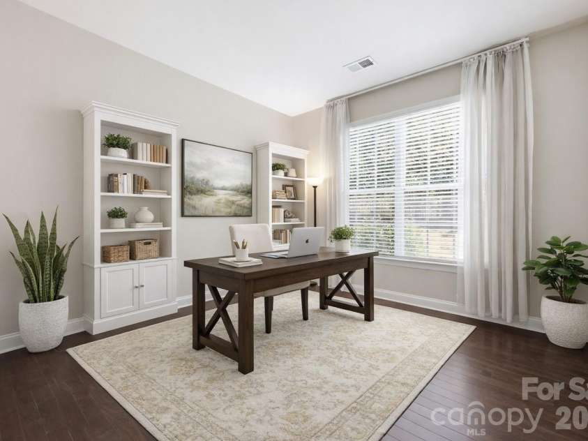962 Treasure Court, Fort Mill, SC 29708.  MLS# CAR4358707, YatesRealty ID 16948. Office/flex room virtually staged