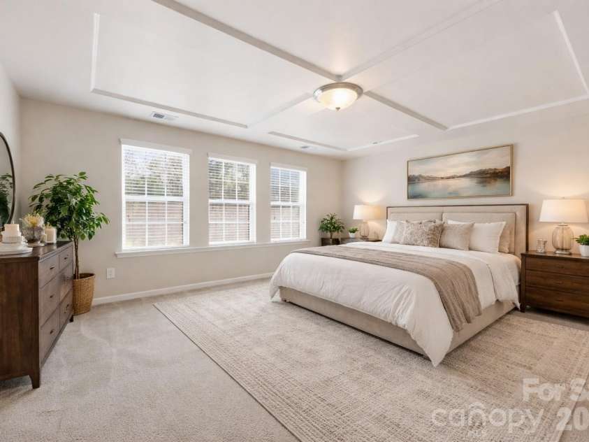 962 Treasure Court, Fort Mill, SC 29708.  MLS# CAR4358707, YatesRealty ID 16948. Primary bedroom virtually staged