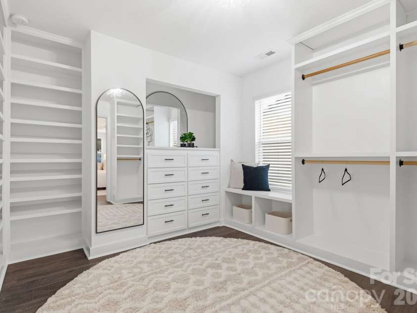 2612 Keady Mill Loop, Kannapolis, NC 28081.  MLS# CAR4318047, YatesRealty ID 16950. Primary Bedroom's First of Two Walk-in Closets!
