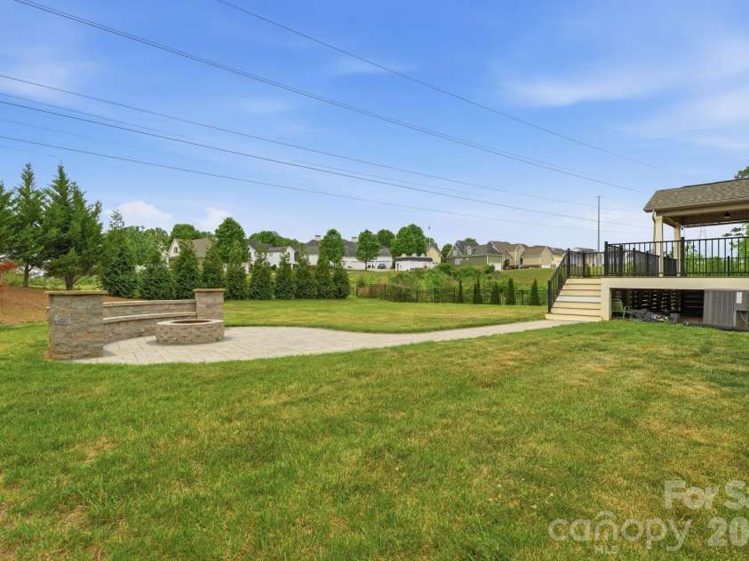 2612 Keady Mill Loop, Kannapolis, NC 28081.  MLS# CAR4318047, YatesRealty ID 16950. Private Backyard