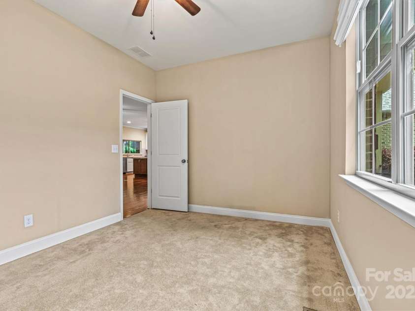 7020 Cedar Ridge Court, Mount Holly, NC 28120.  MLS# CAR4256213, YatesRealty ID 16957. Another view of the 2nd bedroom, with lots of light coming in.