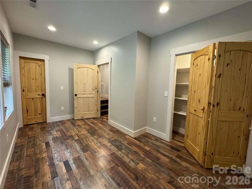 522 Brandon Road, Black Mountain, NC 28711.  MLS# CAR4353492, YatesRealty ID 16958. Bedroom three 
