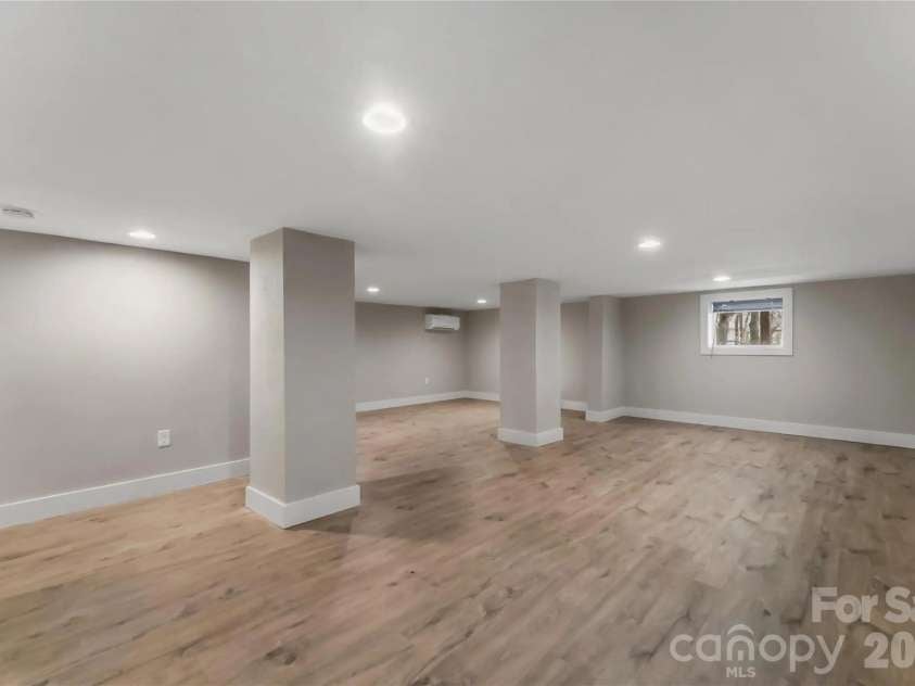 522 Brandon Road, Black Mountain, NC 28711.  MLS# CAR4353492, YatesRealty ID 16958. Finished basement bonus space with low ceiling height