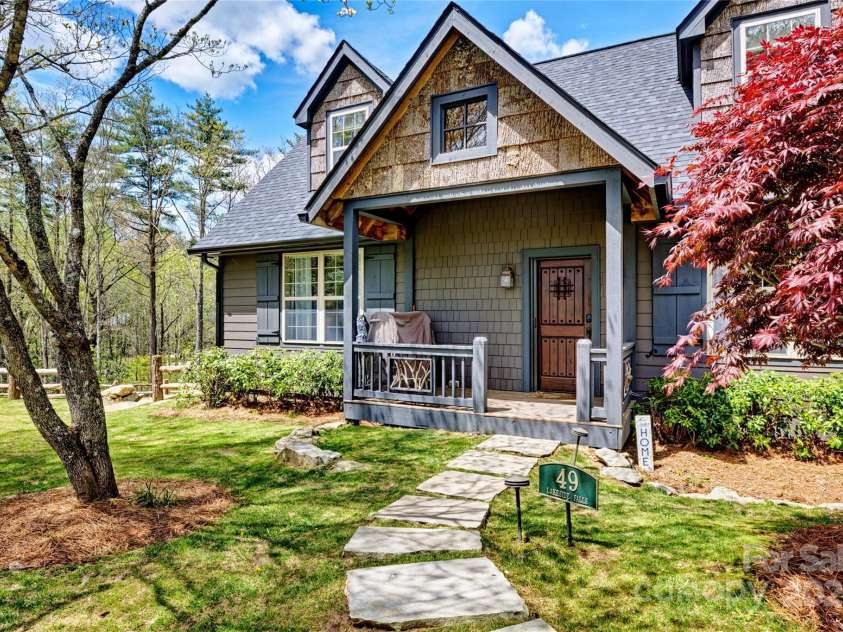 49 Lakeside Falls Road, Cullowhee, NC 28723.  MLS# CAR4255908, YatesRealty ID 16959. 
