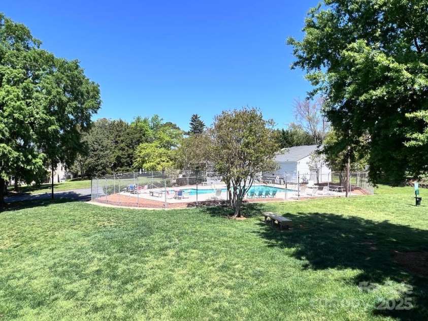 11015 Harrowfield Road, Charlotte, NC 28226.  MLS# CAR4244070, YatesRealty ID 16964. View from the balcony