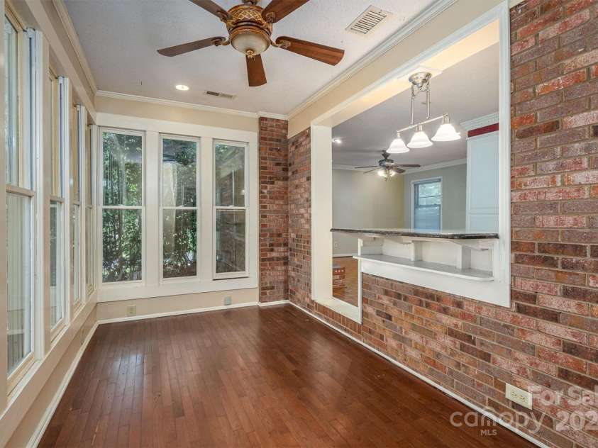 1890 Rhyneland Road, Lincolnton, NC 28092.  MLS# CAR4171942, YatesRealty ID 1697. Sunroom