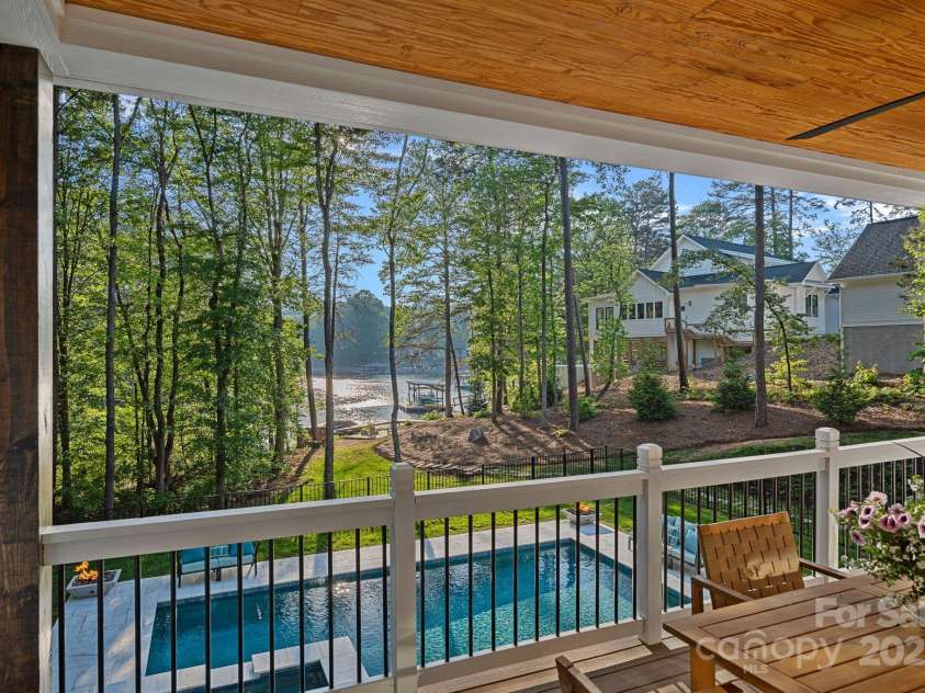 127 Holt Lane, Mooresville, NC 28117.  MLS# CAR4248273, YatesRealty ID 16978. Covered Deck off Main