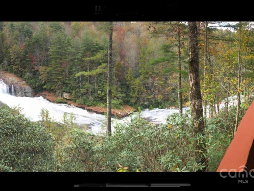 221 Toxaway Falls Drive, Lake Toxaway, NC 28747.  MLS# CAR4246910, YatesRealty ID 16979. From deck