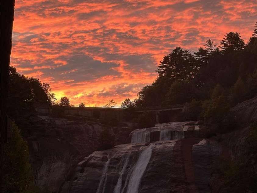 221 Toxaway Falls Drive, Lake Toxaway, NC 28747.  MLS# CAR4246910, YatesRealty ID 16979. Sunsets