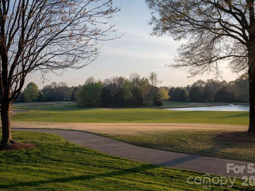 306 Royal Crescent Lane, Waxhaw, NC 28173.  MLS# CAR4373938, YatesRealty ID 16988. Sunset from patio