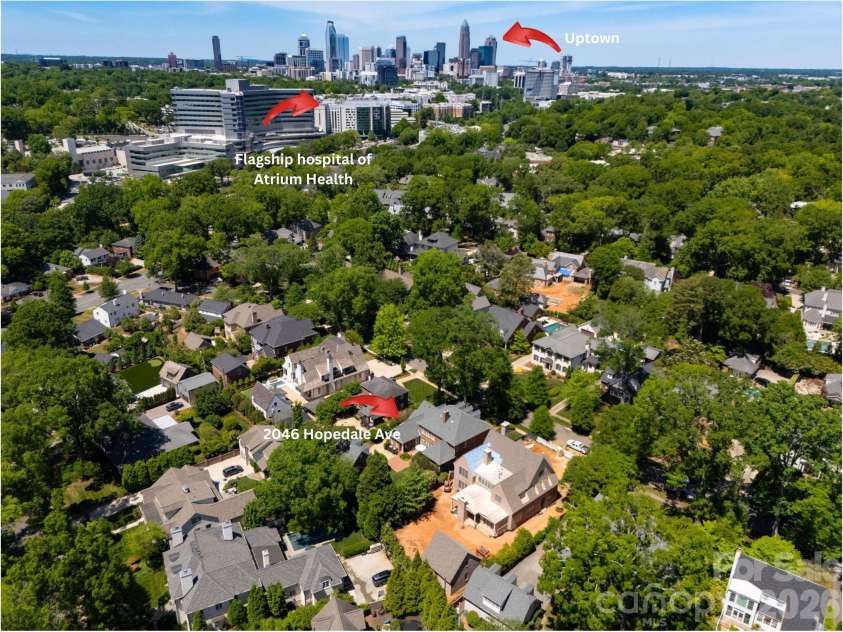2046 Hopedale Avenue, Charlotte, NC 28207.  MLS# CAR4371805, YatesRealty ID 16992. 
