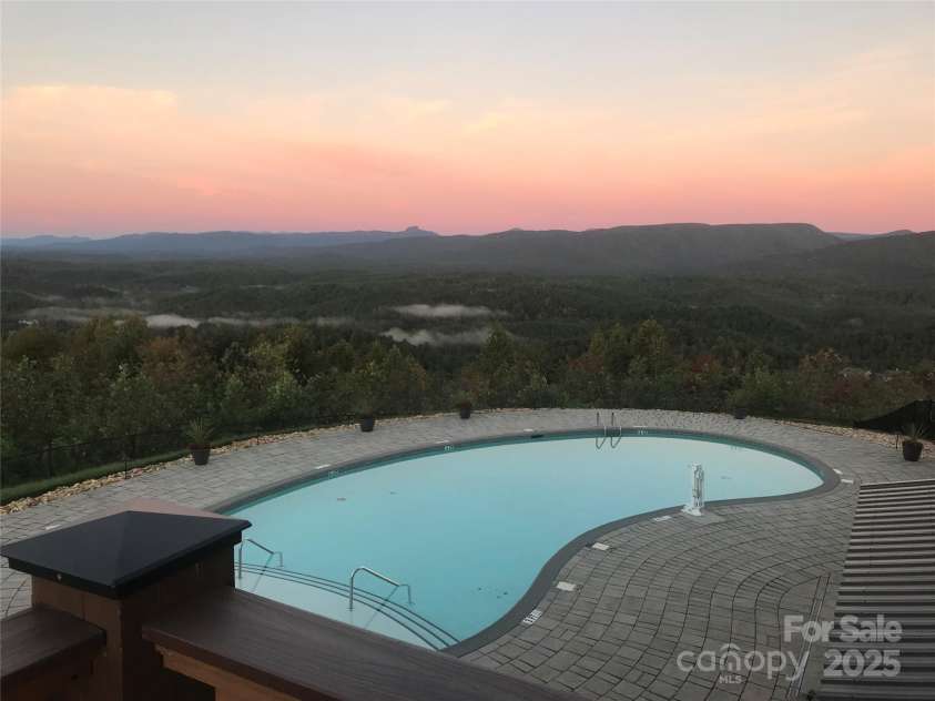 1709 Round Mountain Parkway, Lenoir, NC 28645.  MLS# CAR4179012, YatesRealty ID 17000. Pool With Amazing View