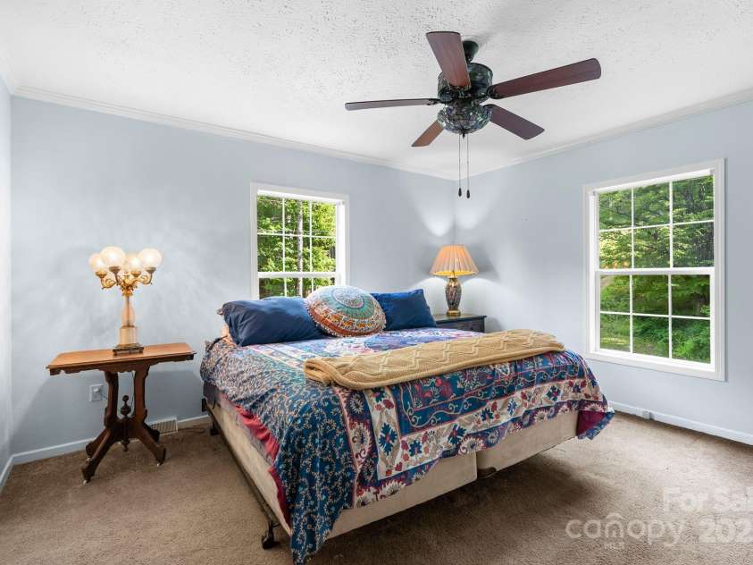 370 Fox Cove Road, Mars Hill, NC 28754.  MLS# CAR4260520, YatesRealty ID 17004. Primary Bedroom