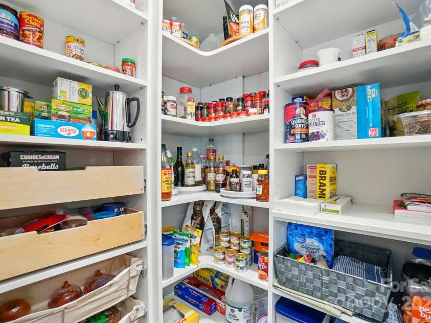 1360 Dali Boulevard, Mount Holly, NC 28120.  MLS# CAR4255366, YatesRealty ID 17006. Wonderful Pantry built-ins!