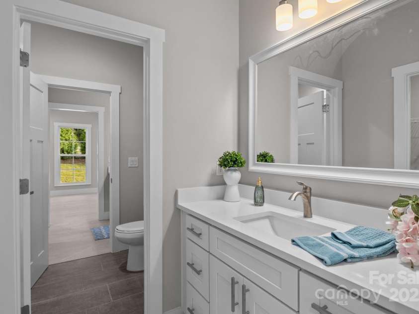 8225 Long Island Road, Catawba, NC 28609.  MLS# CAR4298824, YatesRealty ID 17010. Secondary Jack and Jill bathroom