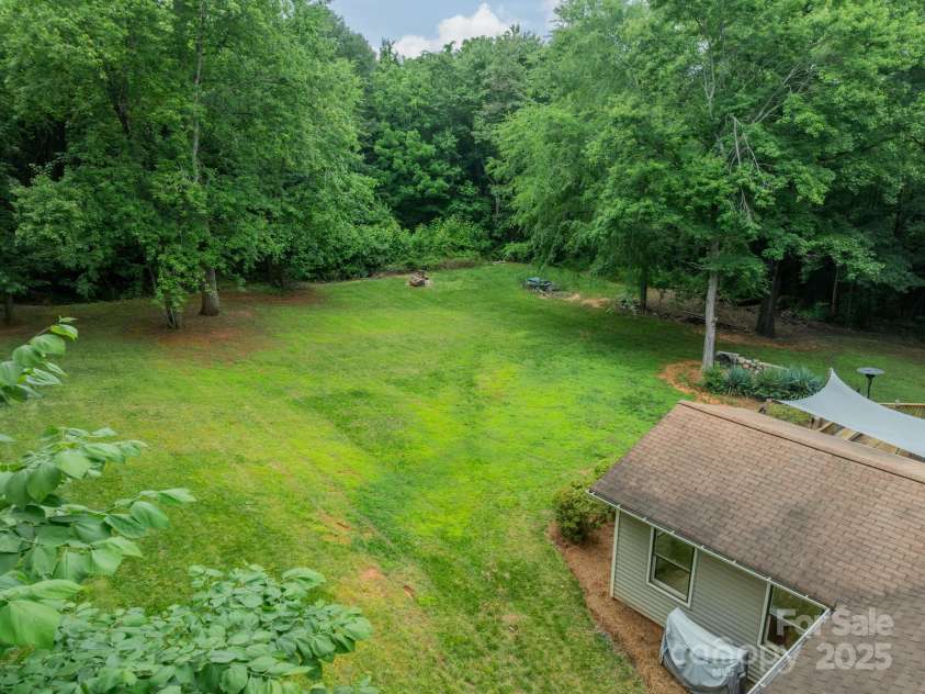 2109 Rock Springs Circle, Denver, NC 28037.  MLS# CAR4200528, YatesRealty ID 17023. Aerial  backyard shot