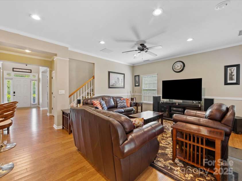 7325 Forrest Rader Drive, Mint Hill, NC 28227.  MLS# CAR4250801, YatesRealty ID 17027. Living room