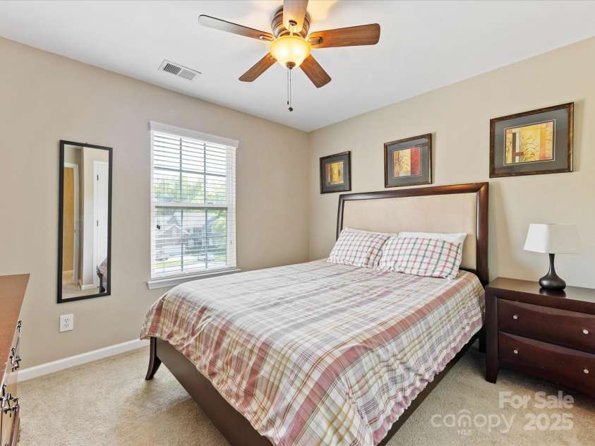 7325 Forrest Rader Drive, Mint Hill, NC 28227.  MLS# CAR4250801, YatesRealty ID 17027. Second level guest bedroom