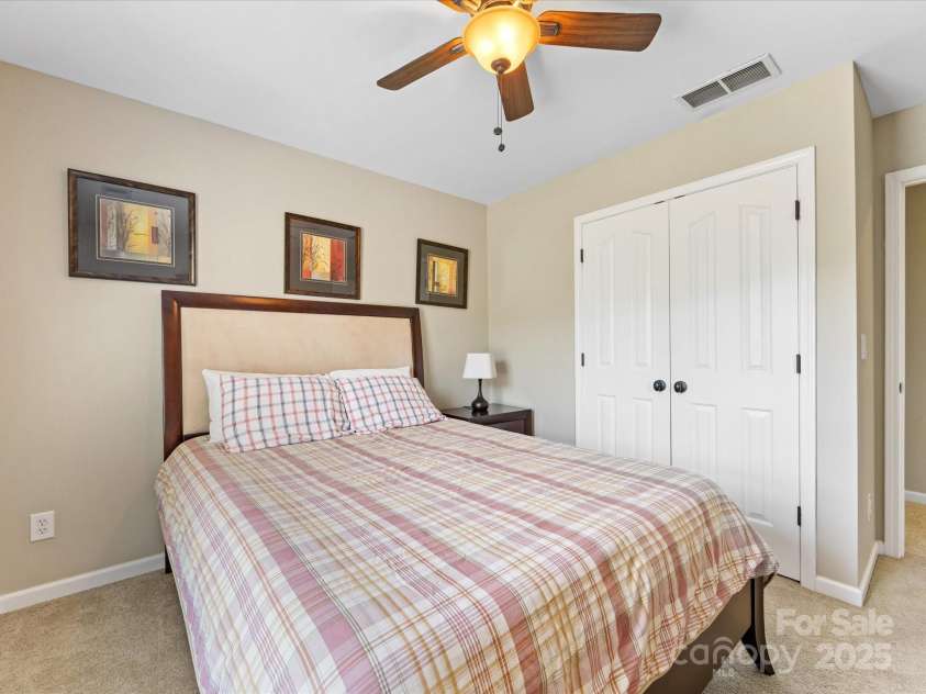 7325 Forrest Rader Drive, Mint Hill, NC 28227.  MLS# CAR4250801, YatesRealty ID 17027. Second level guest bedroom
