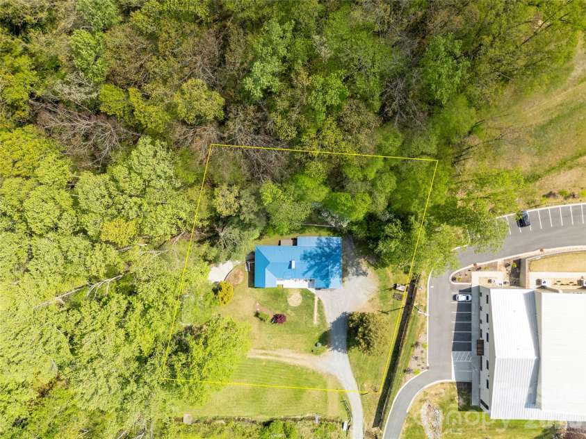 2629 Soco Road, Maggie Valley, NC 28751.  MLS# CAR4374834, YatesRealty ID 17029. Aerial perspective
