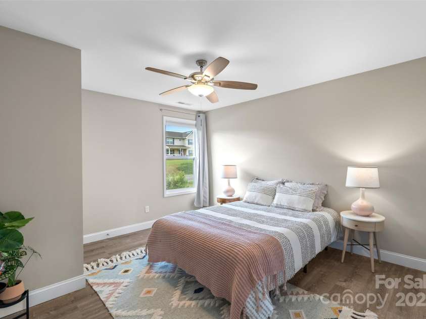 43 Clarks Chapel Extension, Weaverville, NC 28787.  MLS# CAR4258672, YatesRealty ID 17029. Upstairs Bedroom