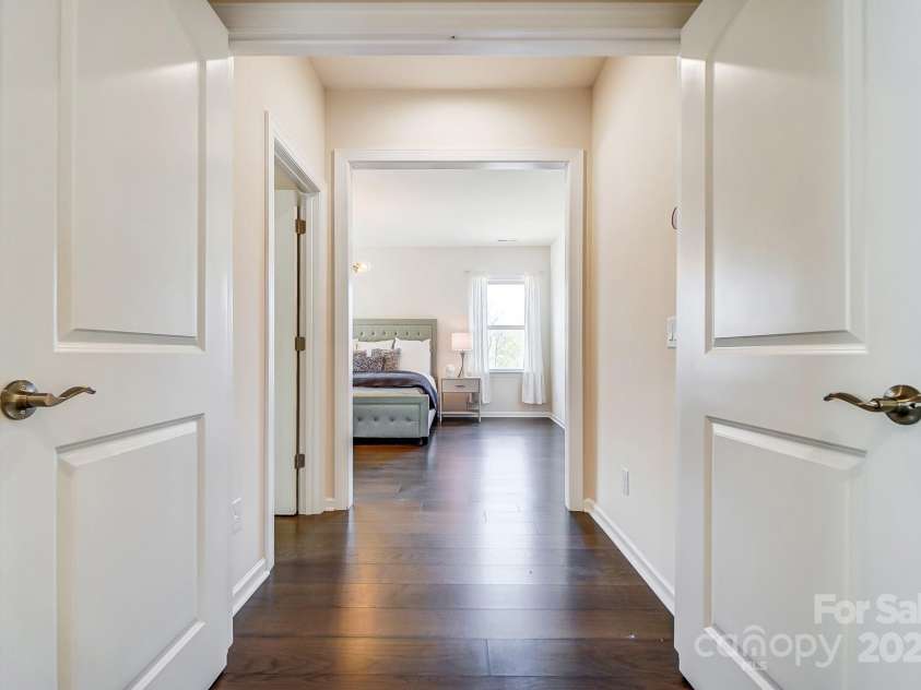 11144 Limehurst Place, Charlotte, NC 28278.  MLS# CAR4240129, YatesRealty ID 17030. Primary bedroom entrance