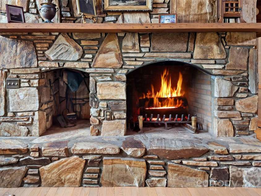9675 Montford Cove Road, Marion, NC 28752.  MLS# CAR4206983, YatesRealty ID 17032. The rock work is extraordinary.