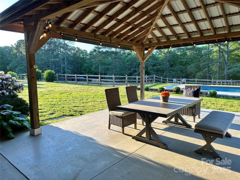 68 Stone Cottage Lane, Landrum, SC 29356.  MLS# CAR4251994, YatesRealty ID 17042. Sparkling salt water pool