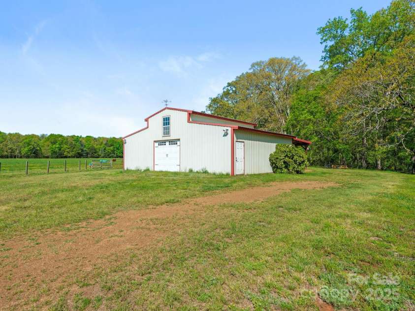 16160 Hopewell Church Road, Midland, NC 28107.  MLS# CAR4228175, YatesRealty ID 17048. 2-Stall Barn/Tractor Shed