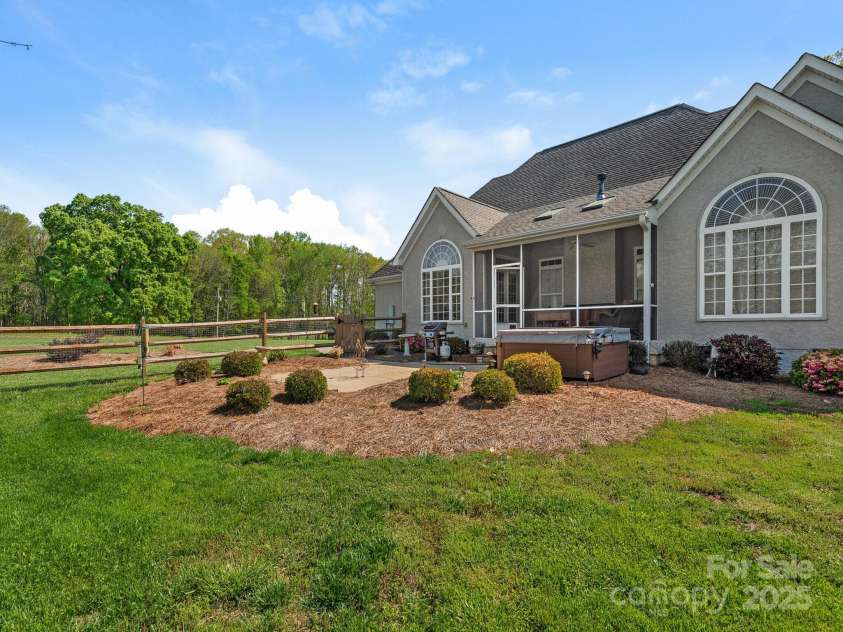 16160 Hopewell Church Road, Midland, NC 28107.  MLS# CAR4228175, YatesRealty ID 17048. Backyard