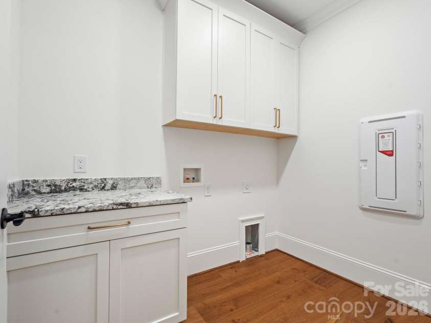 2024 Jumping Run, Connelly Springs, NC 28612.  MLS# CAR4336928, YatesRealty ID 1706. First floor laundry room