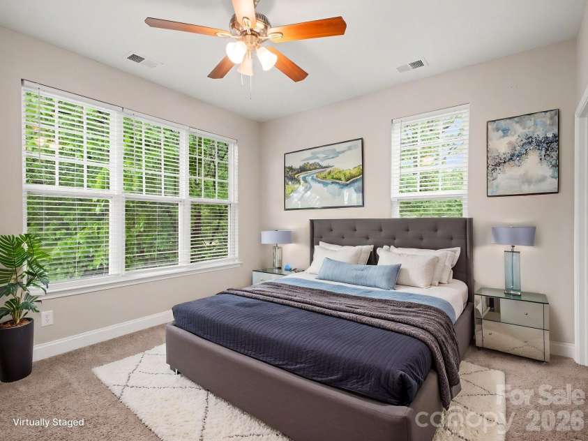 6450 Terrace View Court, Charlotte, NC 28269.  MLS# CAR4375218, YatesRealty ID 17069. Virtually Staged