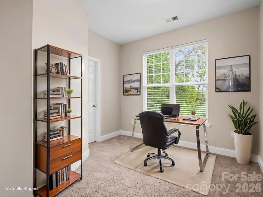6450 Terrace View Court, Charlotte, NC 28269.  MLS# CAR4375218, YatesRealty ID 17069. Virtually Staged