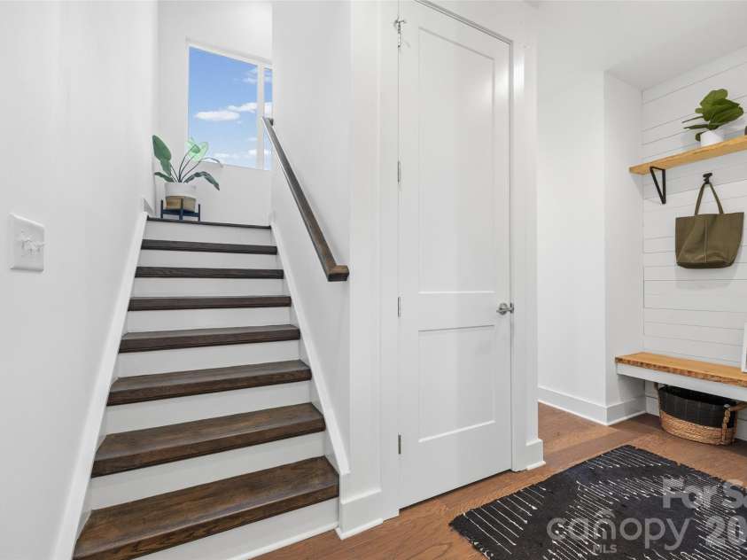 1633 Duckworth Avenue, Charlotte, NC 28208.  MLS# CAR4375706, YatesRealty ID 17071. Coat closet + drop zone