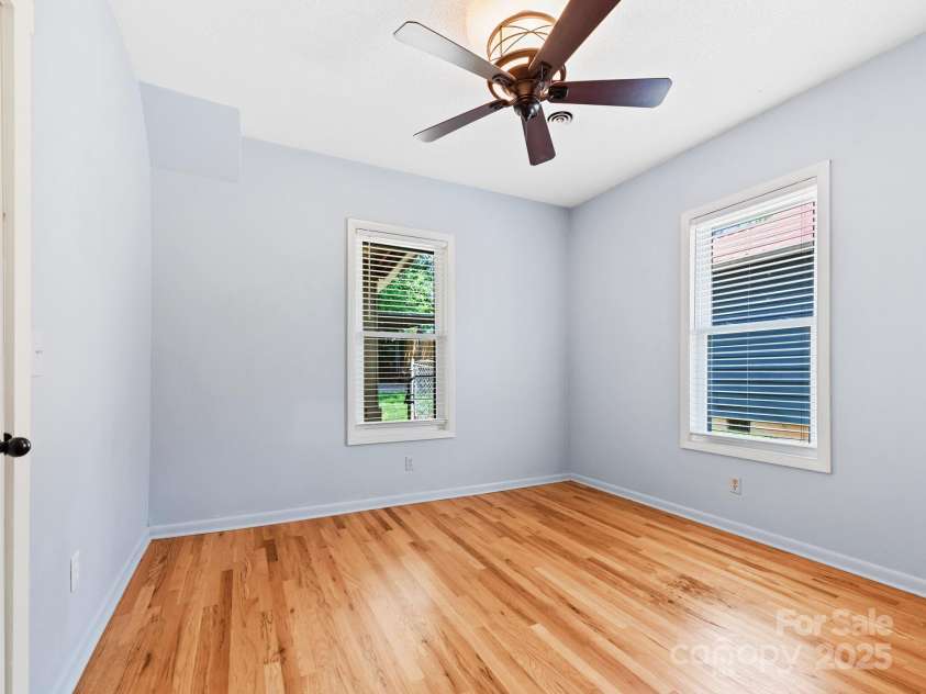 57 Nevada Avenue, Asheville, NC 28806.  MLS# CAR4255023, YatesRealty ID 17080. Back Bedroom