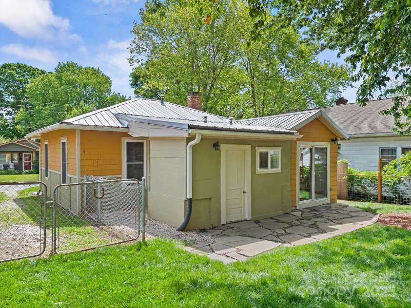 57 Nevada Avenue, Asheville, NC 28806.  MLS# CAR4255023, YatesRealty ID 17080. Back of House