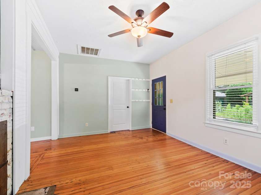57 Nevada Avenue, Asheville, NC 28806.  MLS# CAR4255023, YatesRealty ID 17080. First bedroom off Living Room
