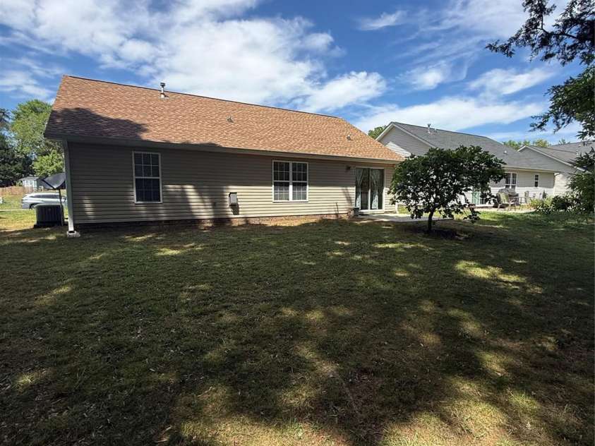 1735 Baylor Drive, Rock Hill, SC 29732.  MLS# CAR4369607, YatesRealty ID 17087. Back of House
