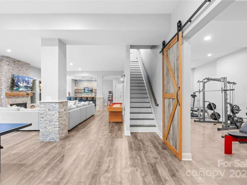 2289 Pine Valley Drive, Denver, NC 28037.  MLS# CAR4263333, YatesRealty ID 17088. Basement with so many possibilities!