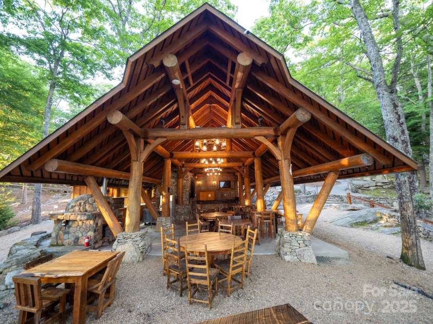 56 Eagle Cottage Lane, Banner Elk, NC 28604.  MLS# CAR4310170, YatesRealty ID 1709. Pavilion at Great Camp