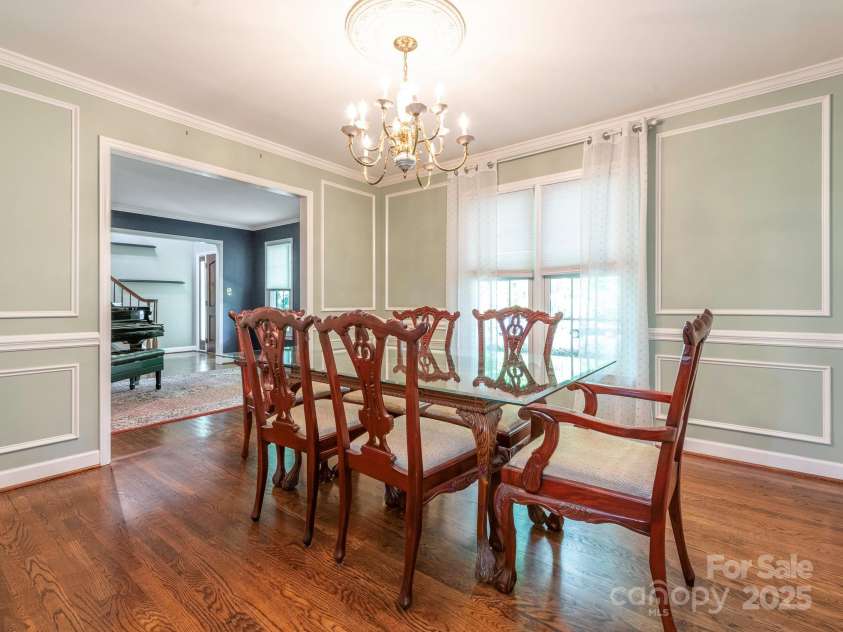 3815 Glen Haven Drive, Concord, NC 28027.  MLS# CAR4246177, YatesRealty ID 17104. Dining room