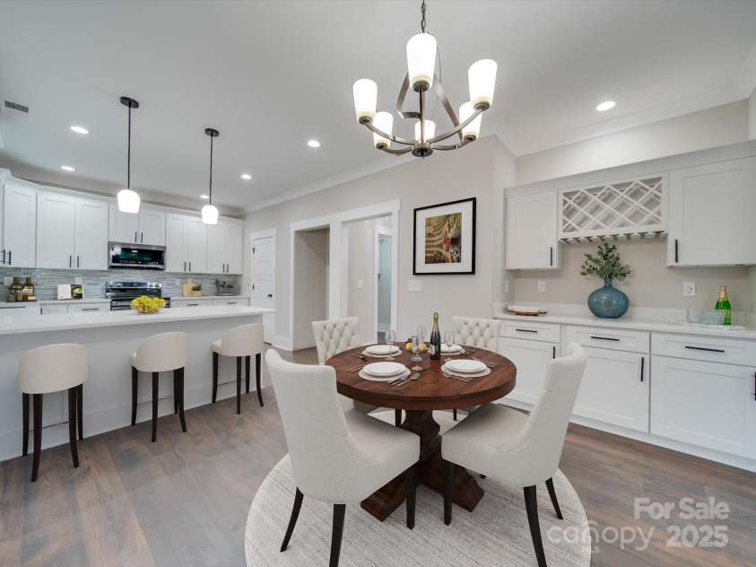 1304 Pleasant Plains Road, Matthews, NC 28105.  MLS# CAR4207949, YatesRealty ID 17105. Virtually staged photo of 1304 Pleasant Plains
