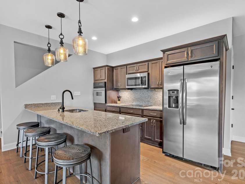 64 Water Hill Way, Fletcher, NC 28732.  MLS# CAR4369957, YatesRealty ID 17110. 2nd Kitchen in the Finished Basement