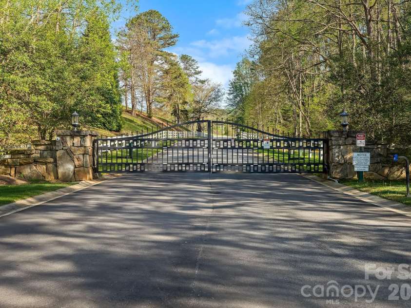 64 Water Hill Way, Fletcher, NC 28732.  MLS# CAR4369957, YatesRealty ID 17110. Gated Community Entrance