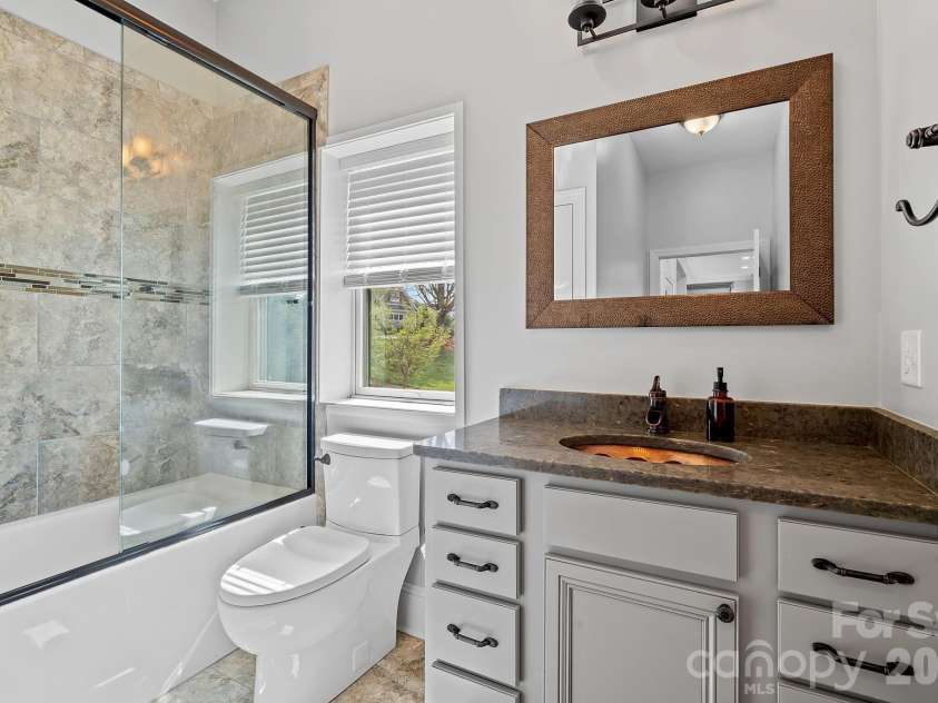 64 Water Hill Way, Fletcher, NC 28732.  MLS# CAR4369957, YatesRealty ID 17110. Guest Bath