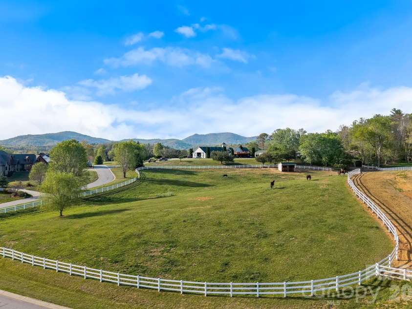 64 Water Hill Way, Fletcher, NC 28732.  MLS# CAR4369957, YatesRealty ID 17110. Private Equestrian Facility that Adjoins the Community